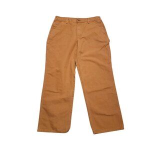 Carhartt B11 BRN Pants 36x30 Brown Duck Canvas Original Dungaree Fit NWOT